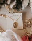 Immaculate Conception Miraculous Medal Gold Filled Necklace