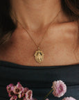 Immaculate Conception Miraculous Medal Gold Filled Necklace