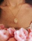 Immaculate Conception Miraculous Medal Gold Filled Necklace