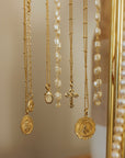 18K Gold Filled Satellite Chain Necklace