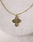The Four Way Cross Medal Necklace
