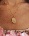 Immaculate Conception Miraculous Medal Gold Filled Necklace
