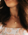 Our Lady of Grace Miraculous Medal Gold Filled Satellite Chain Necklace