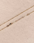 Petite Crucifix Gold Filled Satellite Chain Necklace
