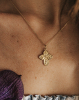 The Four Way Cross Medal Necklace
