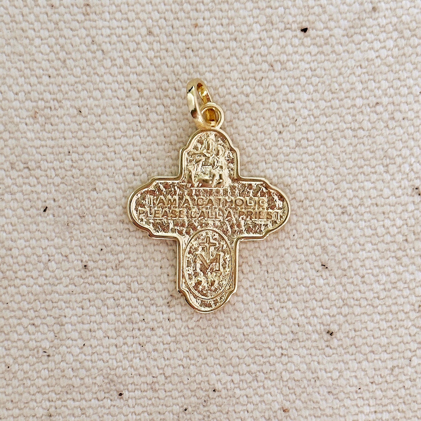 The Four Way Cross Medal Necklace