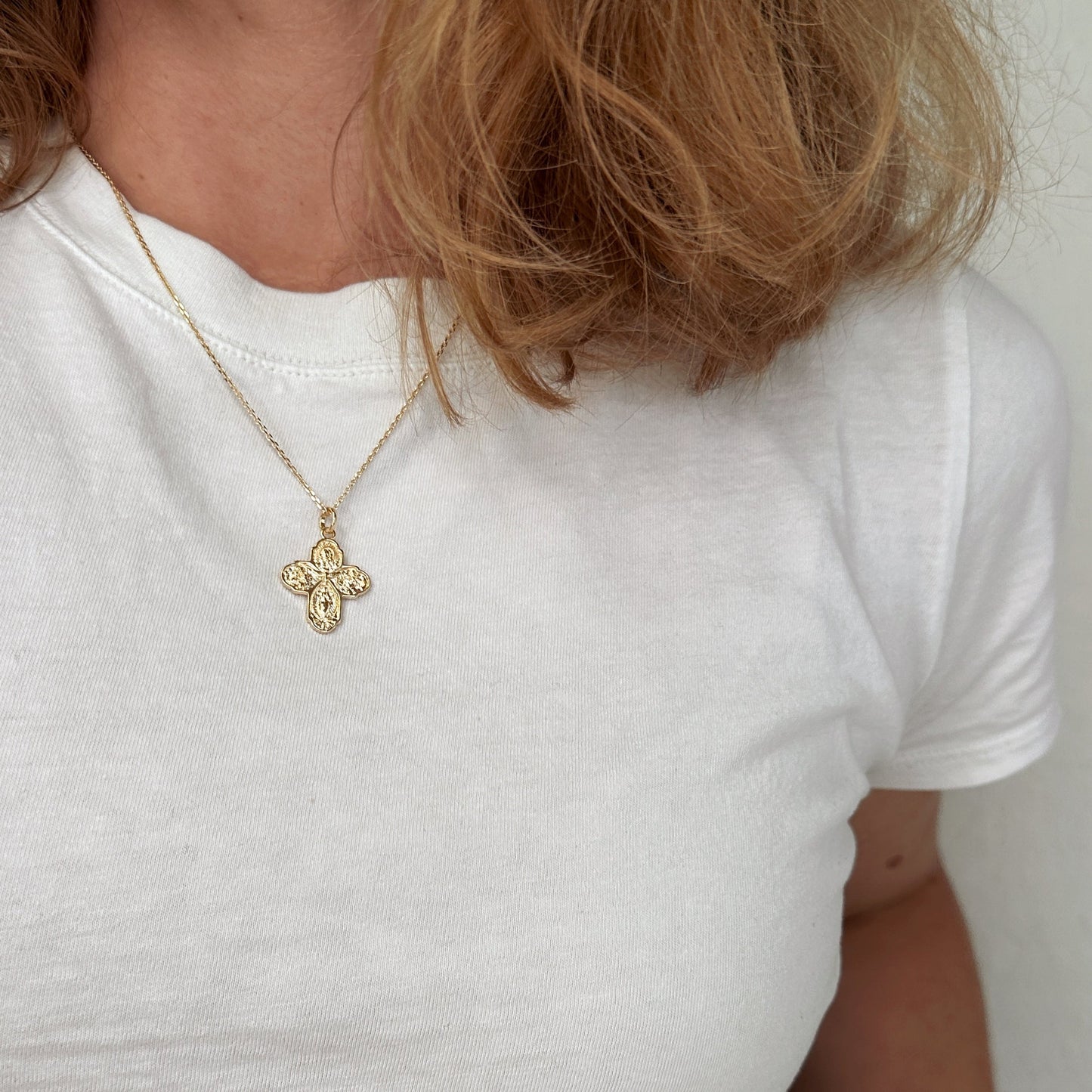 The Four Way Cross Medal Necklace