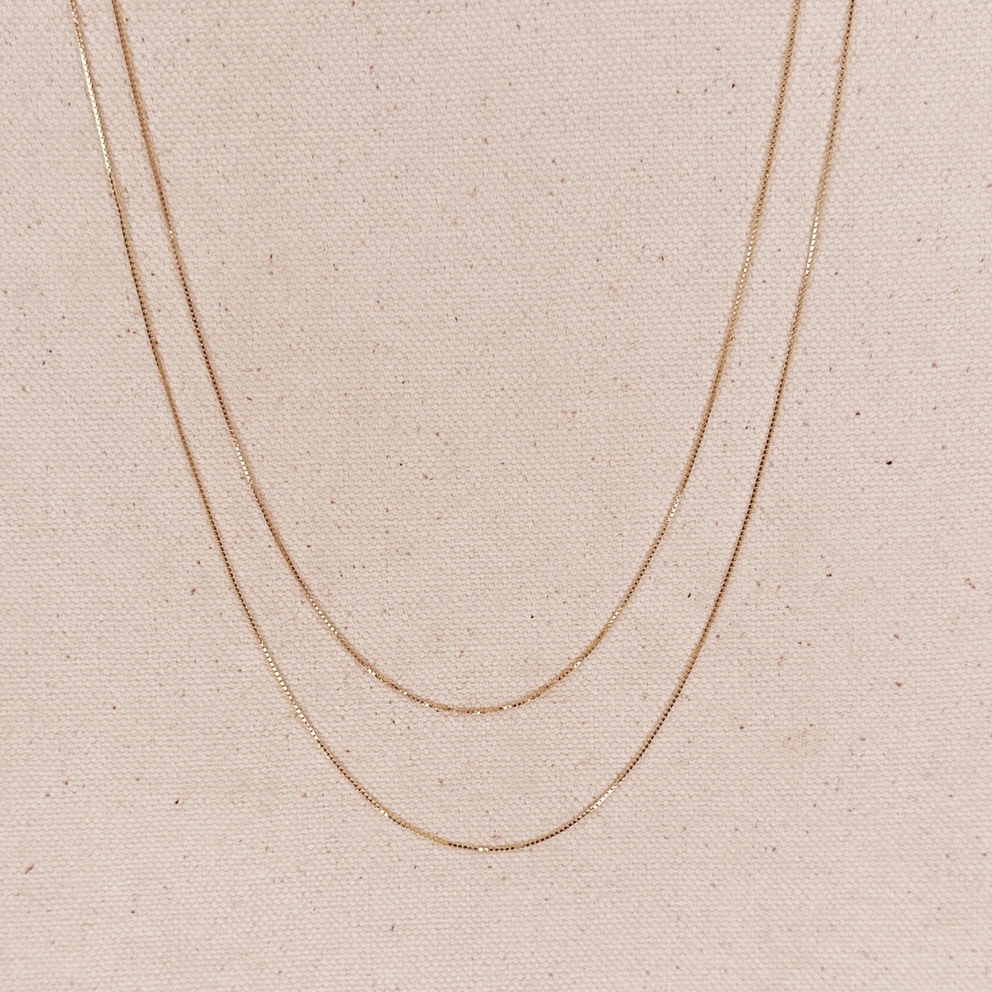 Dainty Cross Gold Filled Dainty Chain Necklace