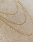Petite Miraculous Medal Gold Filled Rosary Chain Necklace