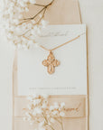 The Four Way Cross Medal Necklace