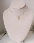 Petite Miraculous Medal Gold Filled Rosary Chain Necklace