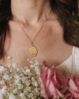 Consecration to Mary Miraculous Medal Gold Filled Necklace