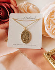 Consecration to Mary Miraculous Medal Gold Filled Necklace