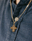 The Four Way Cross Gold Filled Joseph Chain Necklace For Our Sons