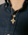 The Four Way Cross Gold Filled Joseph Chain Necklace For Our Sons