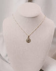 St. Benedict Medal 15mm Gold Filled Satellite Chain Necklace