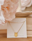 Miraculous Medal x Our Lady of Sorrow Gold Filled Dainty Chain Necklace