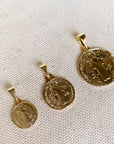St. Benedict Medal 15mm Gold Filled Satellite Chain Necklace
