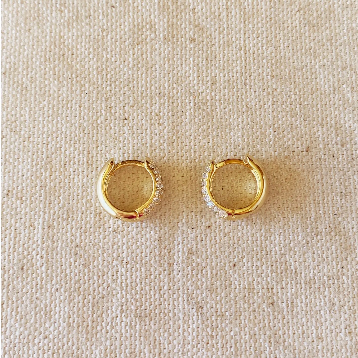 retro-hoop-clicker-earrings-gold-filled-cz-diamond