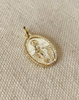Miraculous Medal + St. Benedict Medal Gold Filled Satellite Chain Necklace