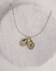 Miraculous Medal + St. Benedict Medal Gold Filled Satellite Chain Necklace