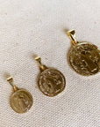 Miraculous Medal + St. Benedict Medal Gold Filled Satellite Chain Necklace