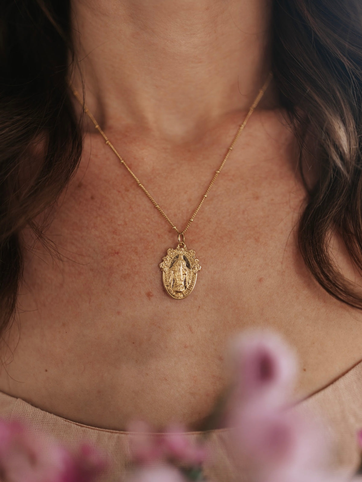 Miraculous Medal as a reminder of prayer and hope