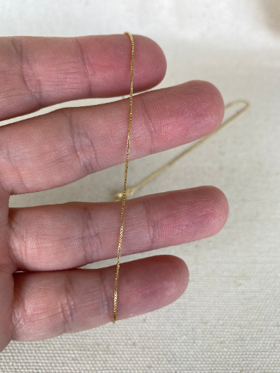 Miraculous Medal + Crucifix Gold Filled Dainty Chain Necklace
