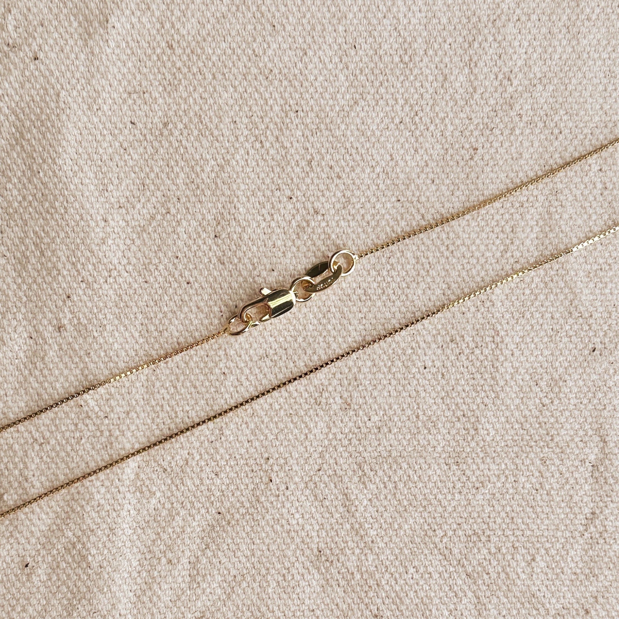 Miraculous Medal + Crucifix Gold Filled Dainty Chain Necklace