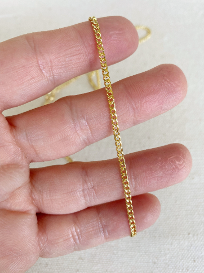 The Four Way Cross Gold Filled Joseph Chain Necklace For Our Sons