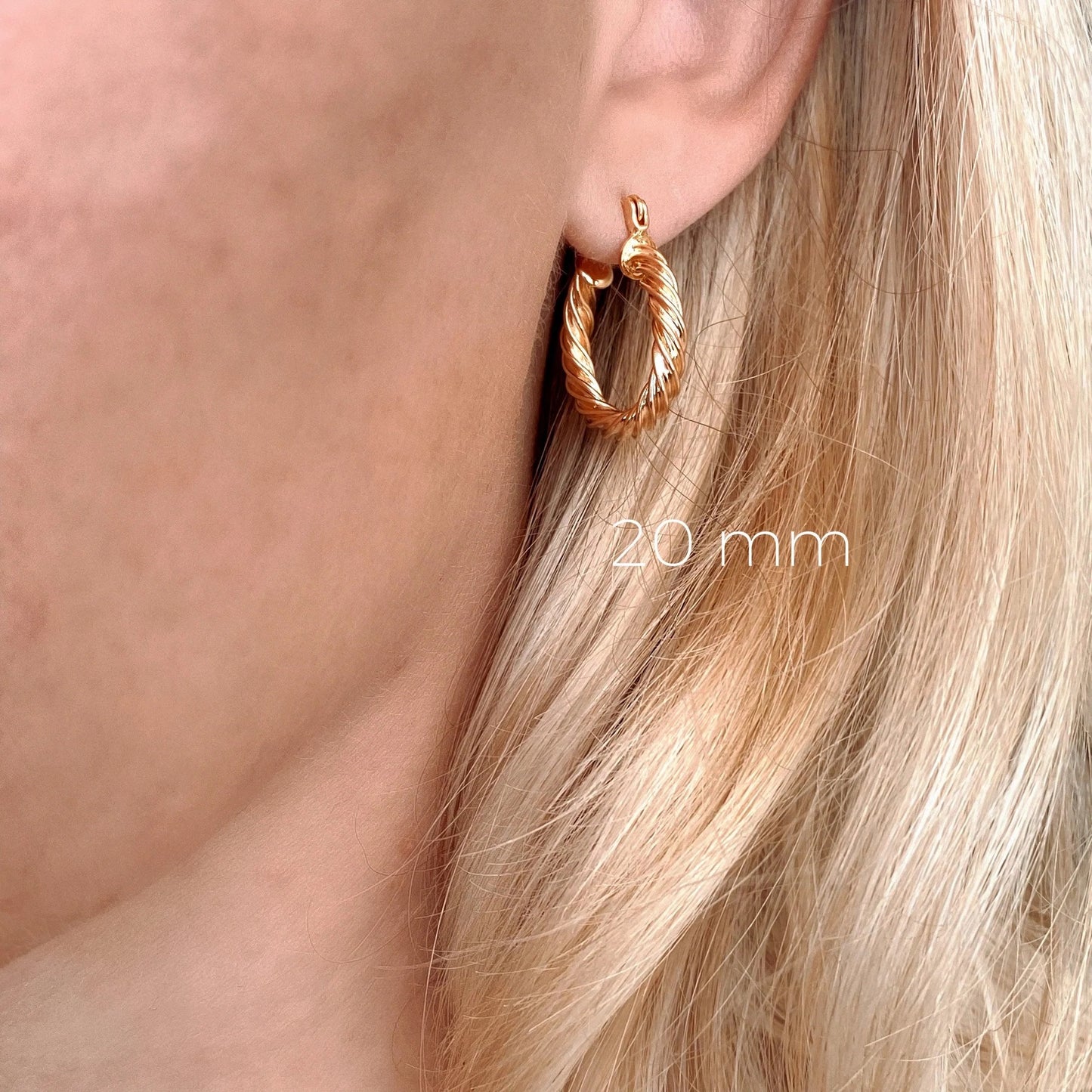 18k_Gold_Earrings_Filled_Chunky_Twisted_Hoop_Womens_Jewelry_