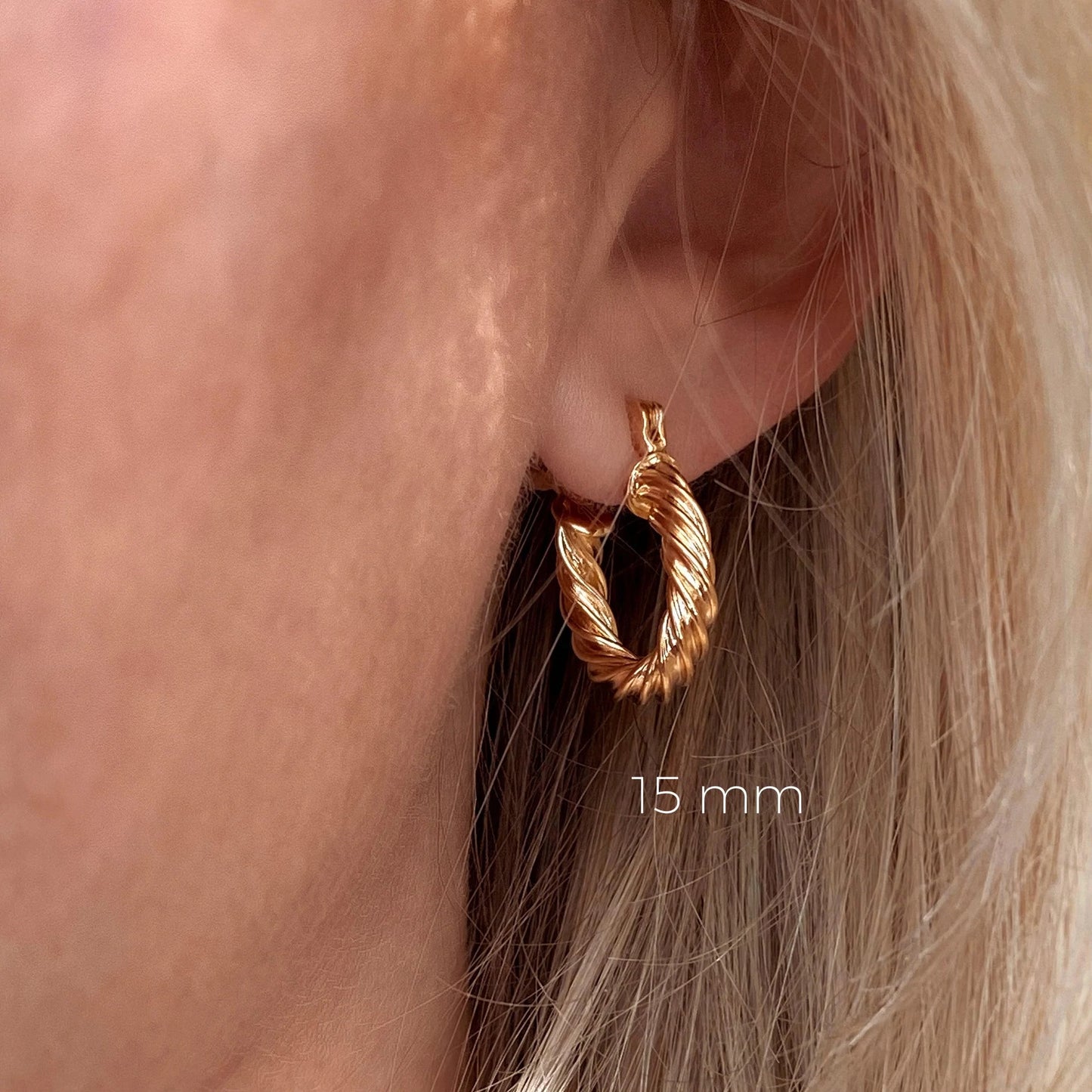 18k_Gold_Earrings_Filled_Chunky_Twisted_Hoop_Womens_Jewelry_